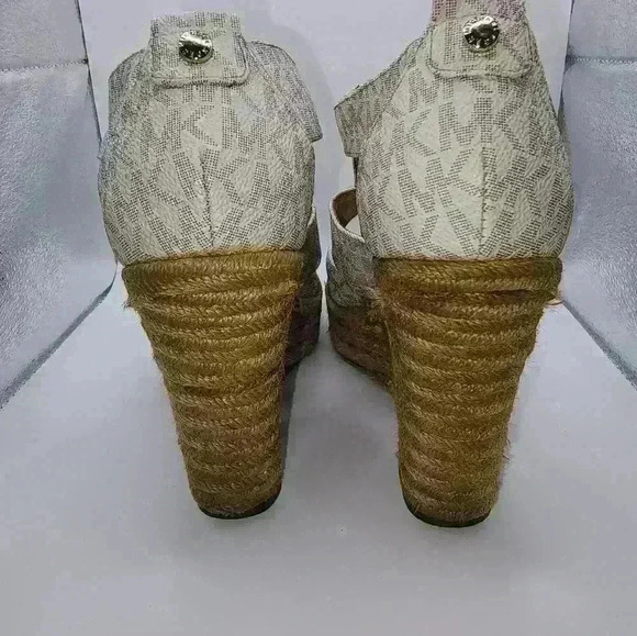 Michael Kors Cream Wedges - Picture 3 of 4